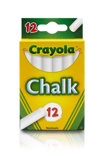 White Chalkboard Chalk Pack of 12