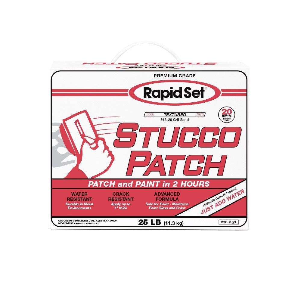 RAPID SET STUCCO PATCH 25LB
