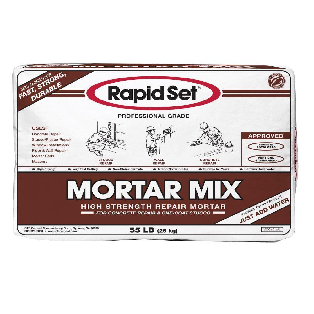 RAPIDSET MORTAR 55# (BROWN)