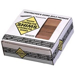 CONTRACTOR SHIMS BULK PACK PK84