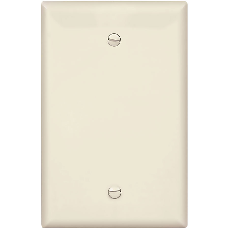 1 GANG BLANK LIGHT ALMOND