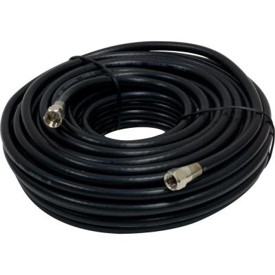 CABLE COAX RG6 BLACK *FOOT*