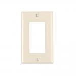 DECORA 1 GANG PLATE LIGHT ALMOND