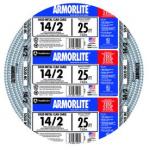 WIRE 14/3 W/G MC CABLE 25'