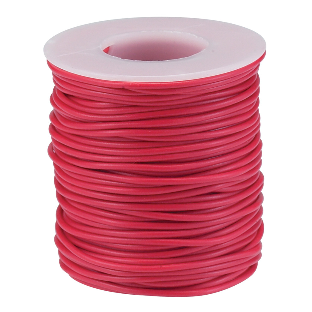 WIRE 20/2 TWST BELL RED/WHT *FT*