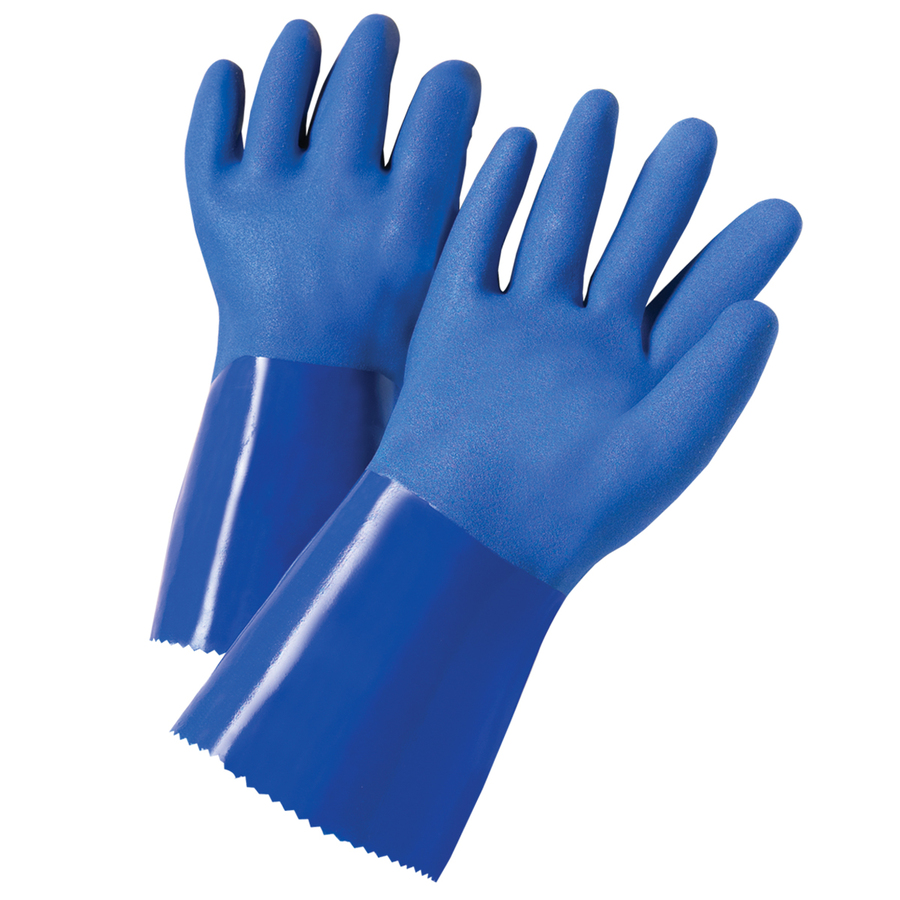 BLUE HD CHEMICAL GLOVES SMALL