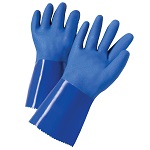BLUE HD CHEMICAL GLOVES LARGE