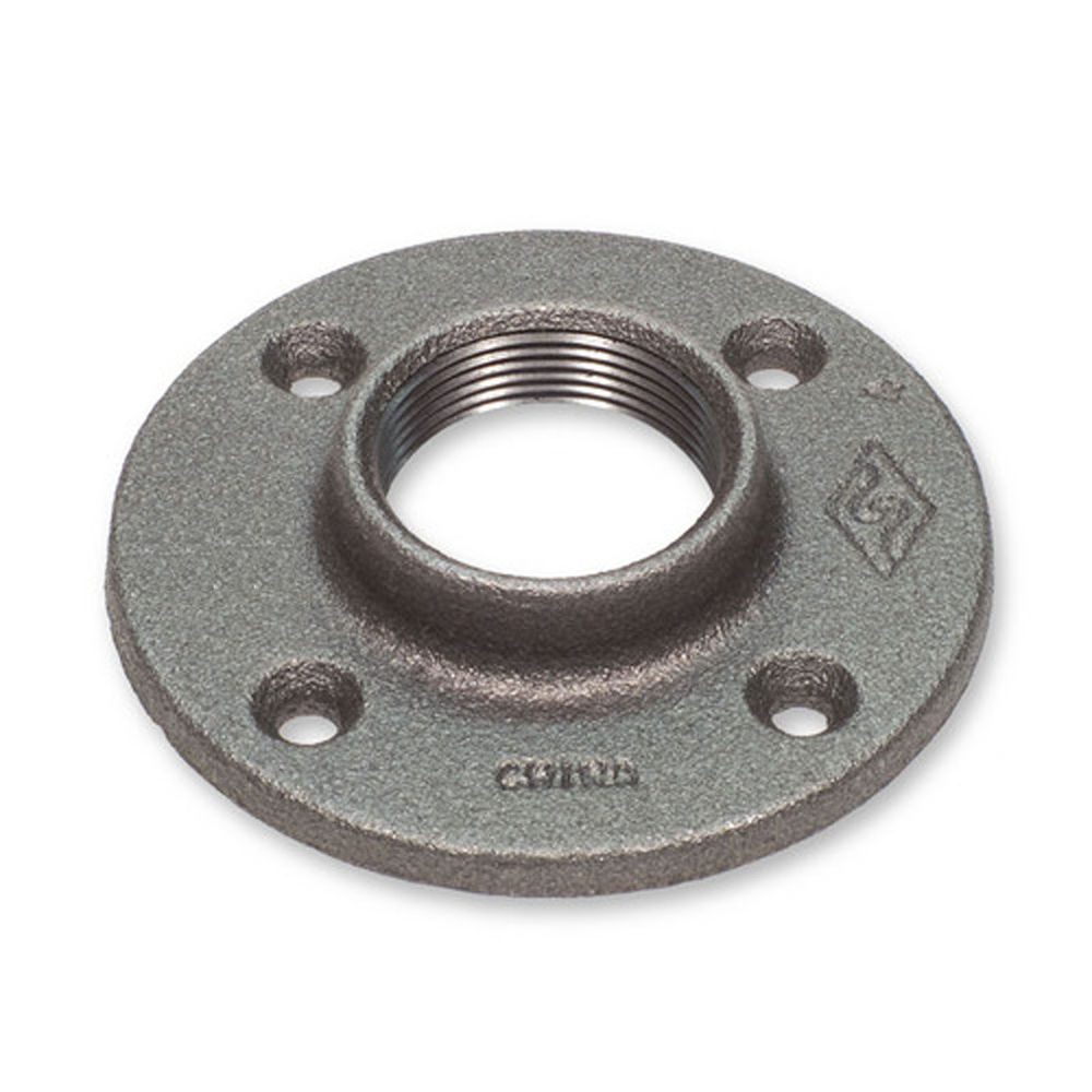 1/2" BLACK FLOOR FLANGE IRON