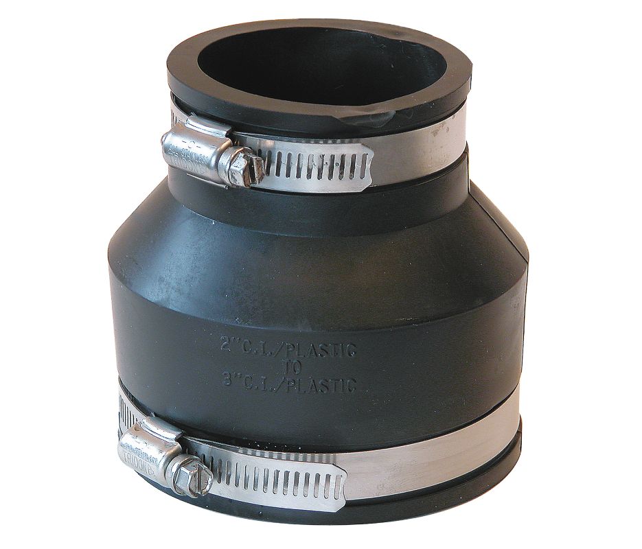 3" X 2" NO HUB REDUCER