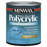 Minwax Polyurethane Semi-Gloss Quart