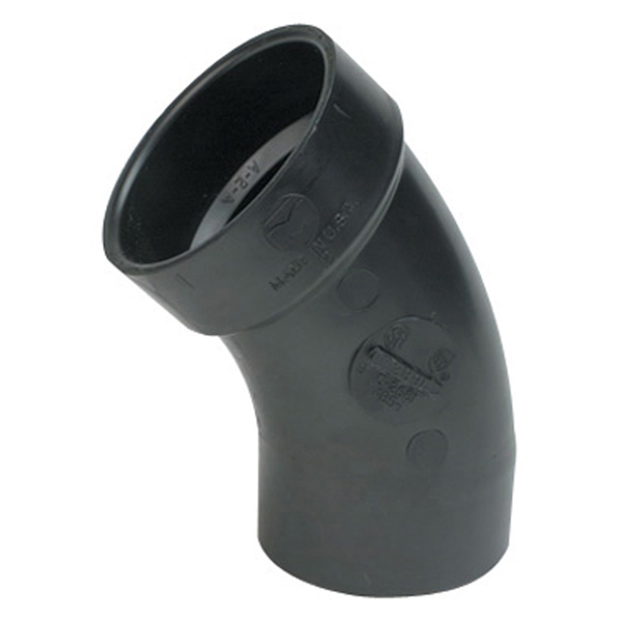ABS-DWV 45 DEGREE STREET ELBOWS