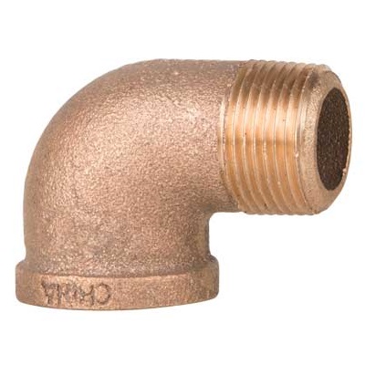 CAST BRASS 90 DEG STREET ELBOWS