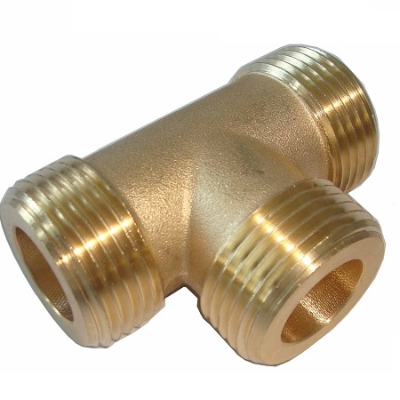 CAST BRASS 90 DEG TEES