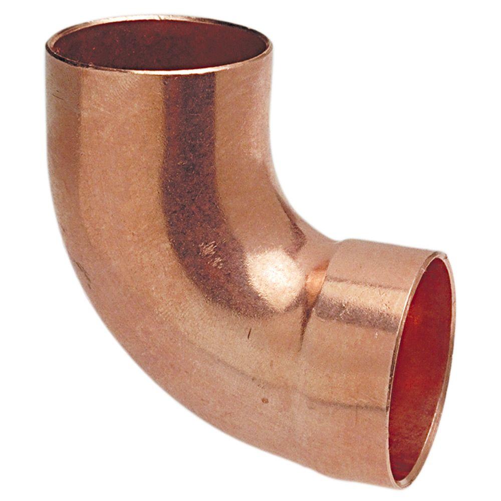 COPPER PIPE 90 DEG STREET ELBOWS