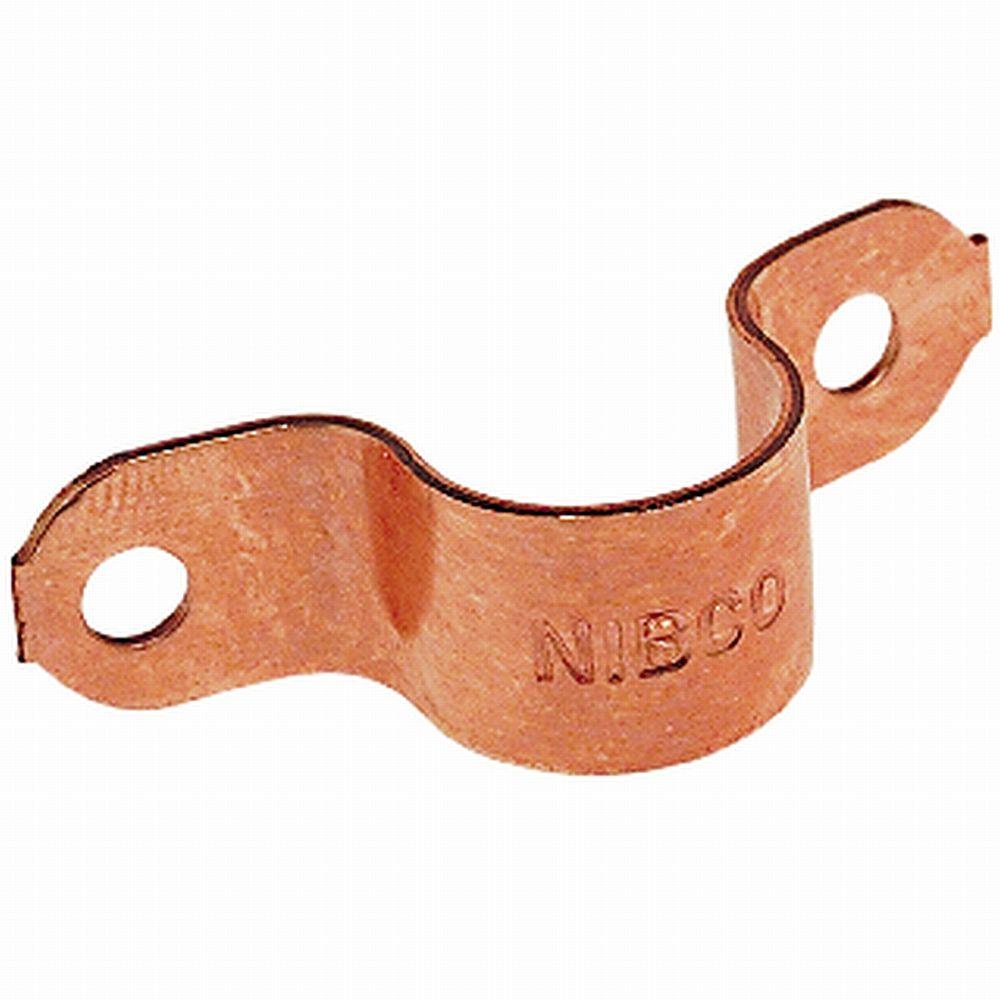 COPPER PIPE STRAPS