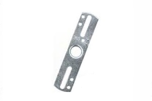 4" FLAT CROSSBAR 1/4 IP ZINC