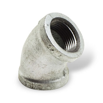 GALVANIZED 45 DEGREE ELBOWS
