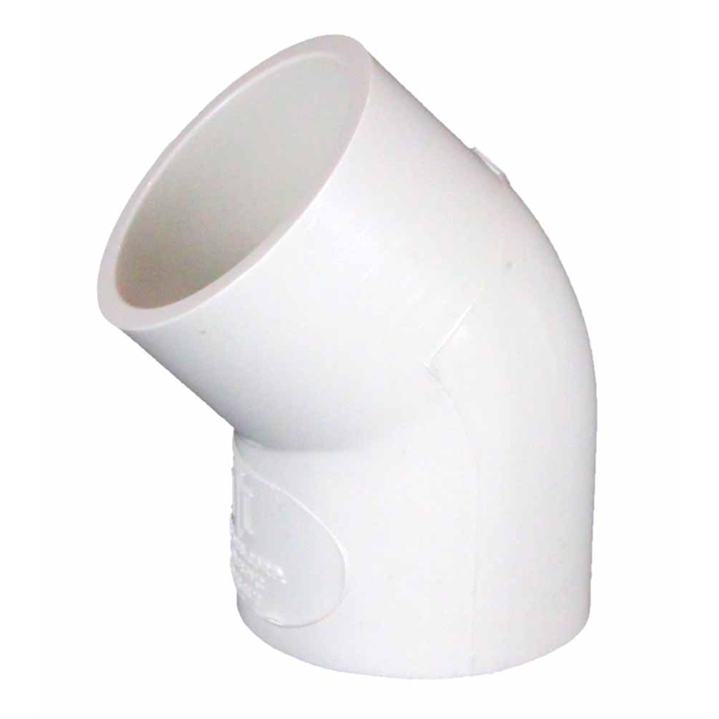 PVC SCH 40 45 DEGREE ELBOWS