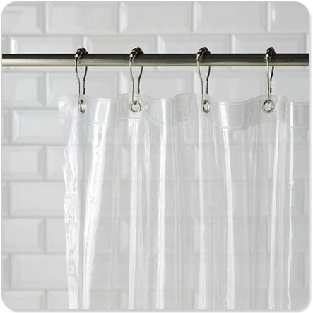 SHOWER CURTAIN LINERS