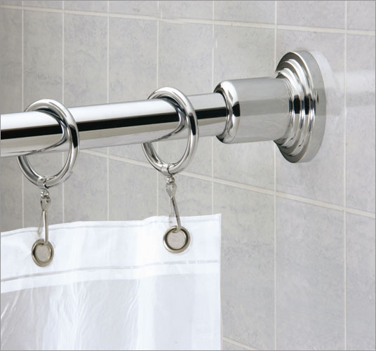 SHOWER CURTAIN RODS