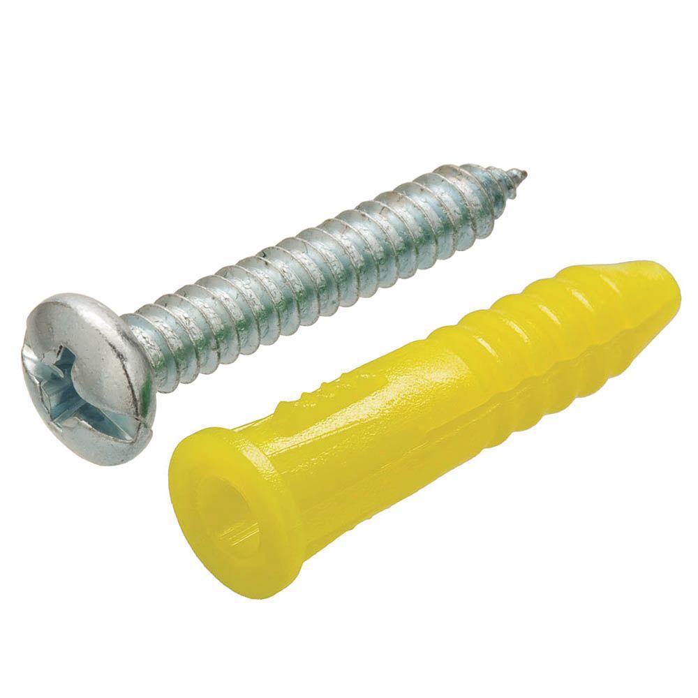 PLASTIC RIBBED SCREW ANCHORS