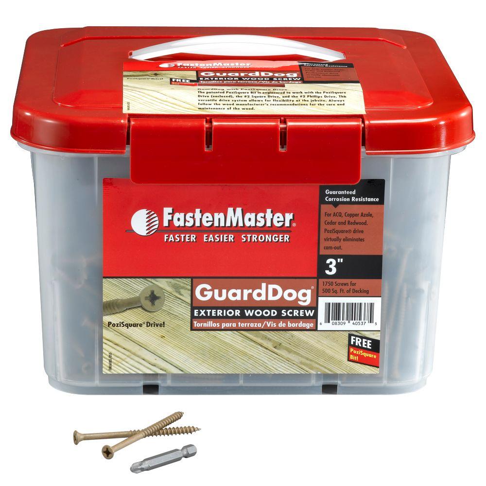 FASTENMASTER EXTERIOR SCREWS