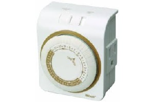 INDOOR MECH TIMER 24HR GROUNDED