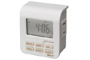 DIGITAL 7 DAY TIMER INDOOR WHITE
