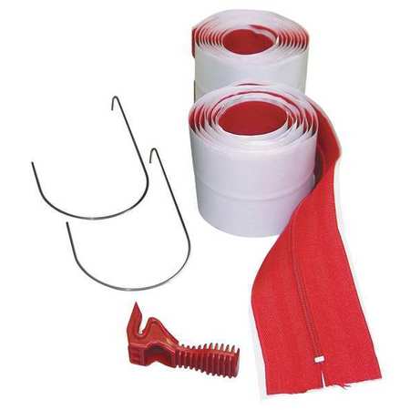 DUST BARRIER ZIPPER WALLS