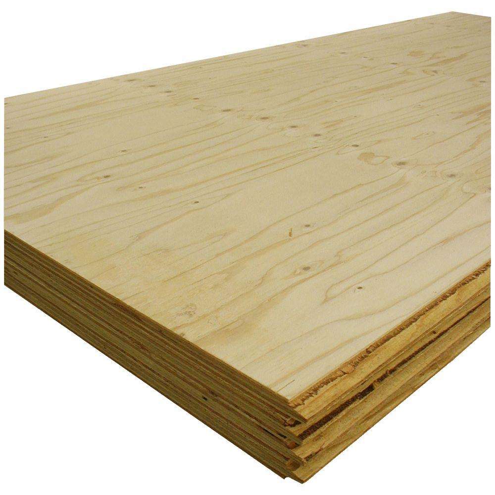 1-1/8" CDX T&amp;G Plywood