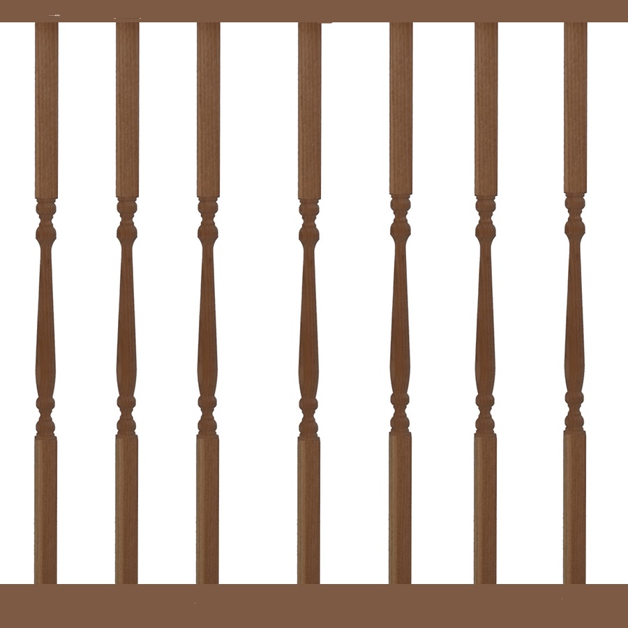 Redwood Railing Balusters