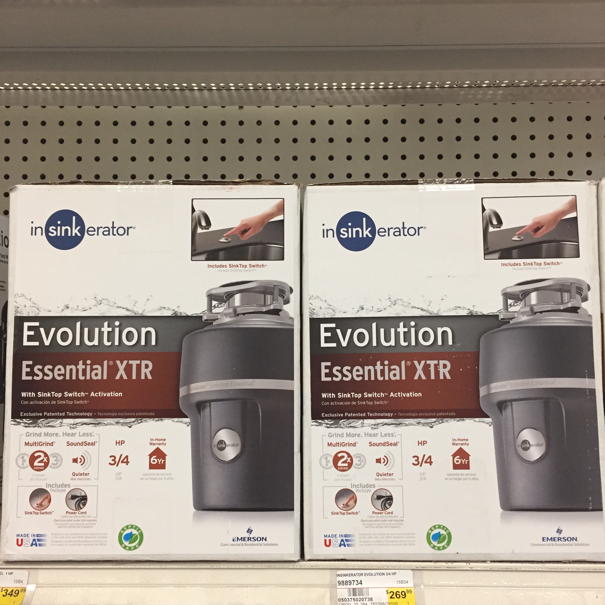 INSINKERATOR EVOLUTION 3/4 HP