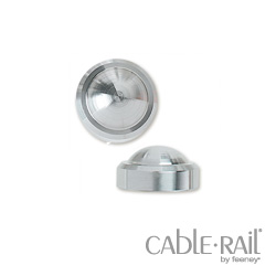 Stainless Steel Crown End Cap 4 Pack