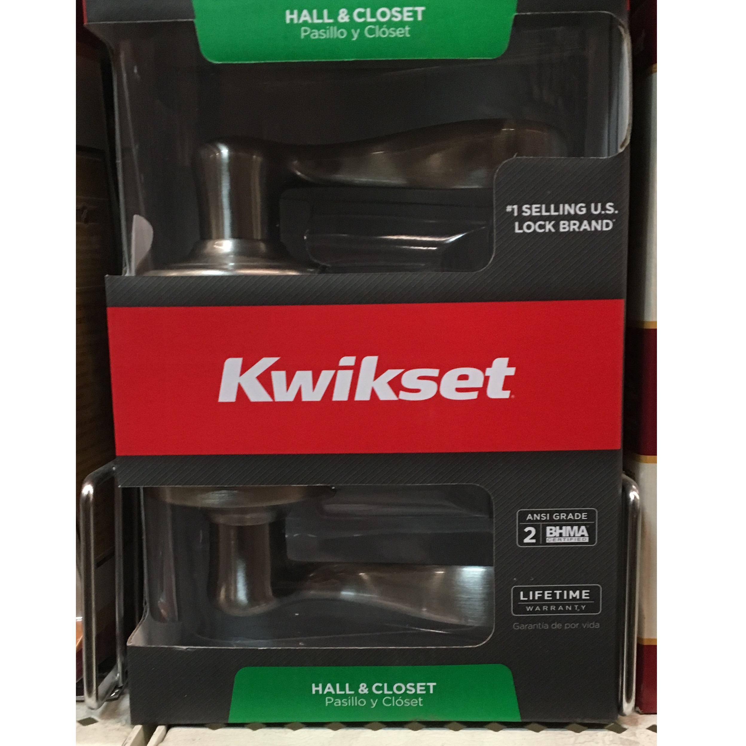 KWIKSET TUSTIN PASSAGE S.NICKEL