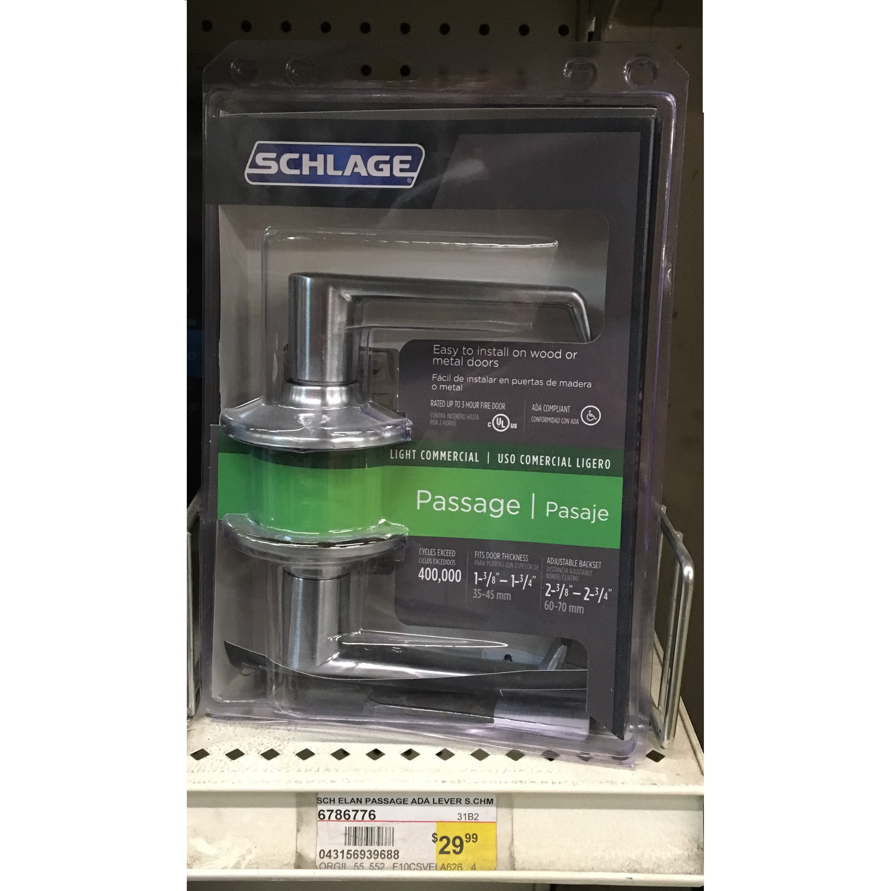 SCH ELAN PASSAGE ADA LEVER S.CHM