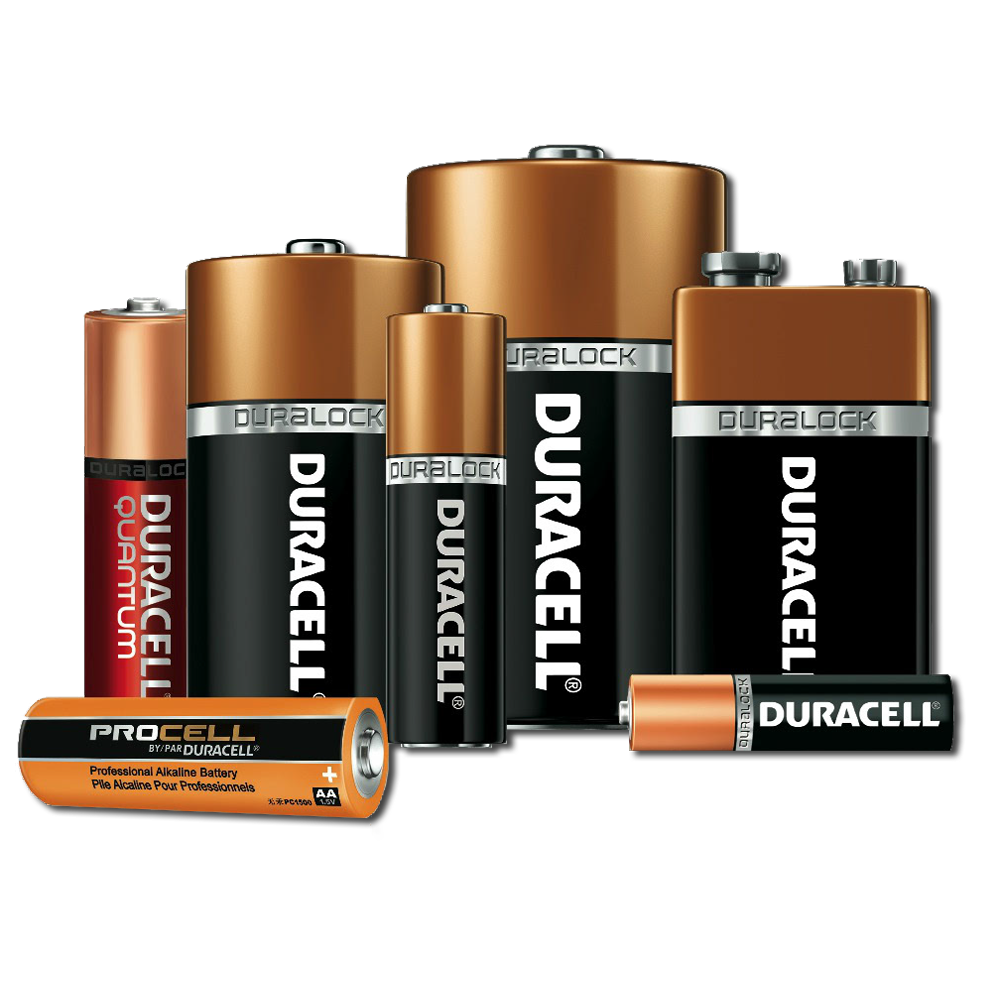 Batteries + Flashlights