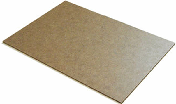 1/4" x 4' x 8' Tempered Masonite Fiberboard S1S