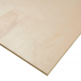 3/4" (18mm) 4' x 4' Birch Plywood Good 1 Side