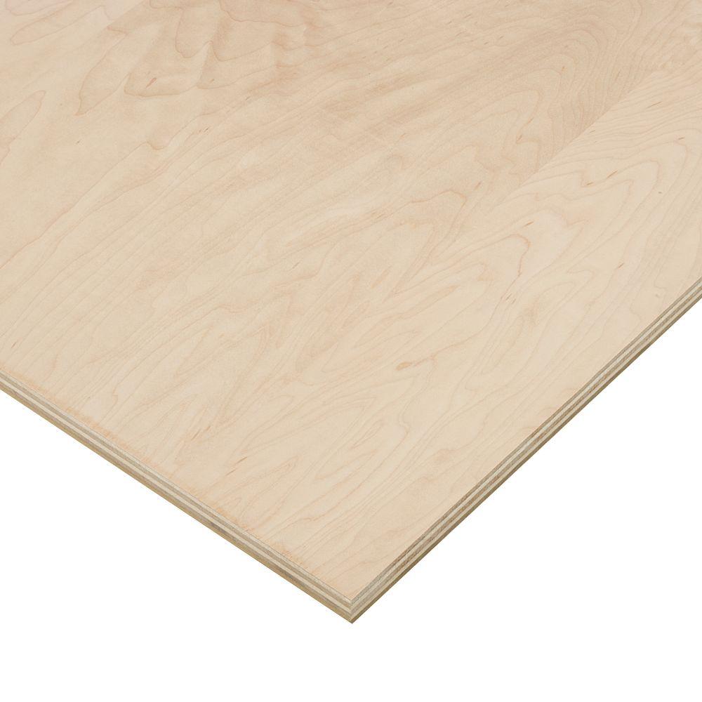 3/4" (18mm) 4' x 8' Maple Plywood 1PF