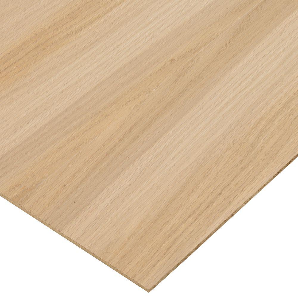 1/4" (5.2mm)  4' x 8' Oak Plywood Good 1 Side