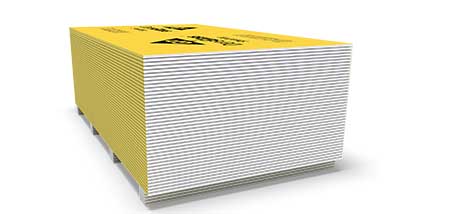 5/8" 4' x 8' DensGlass Gold Gypsum Exterior Sheathing 