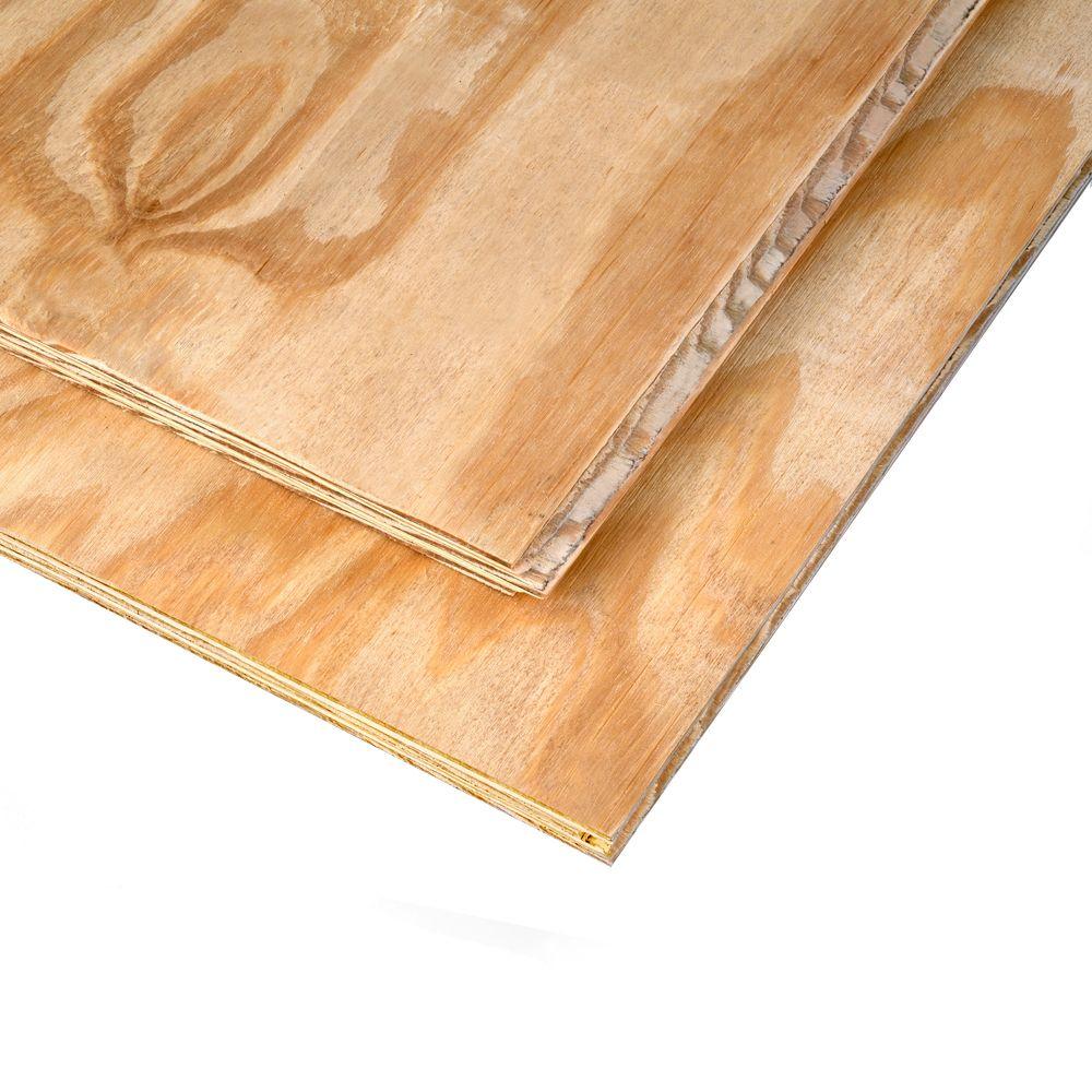 23/32" 4' x 8' CDX Plywood Tongue & Groove
