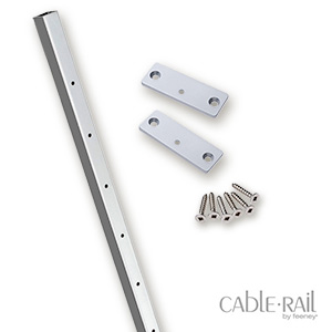 Intermediate Picket Silver Level Railing