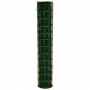 3' x 50' Green Galvanized & Vinyl Coated Fence 16 Gauge, 2" x 3" openings
