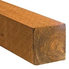 6 x 8" x 8' Pressure Treated Landscape Timber #3 Brown