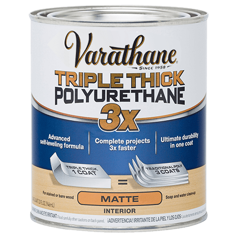 Varathane 3X Thick Poly Matte Quart