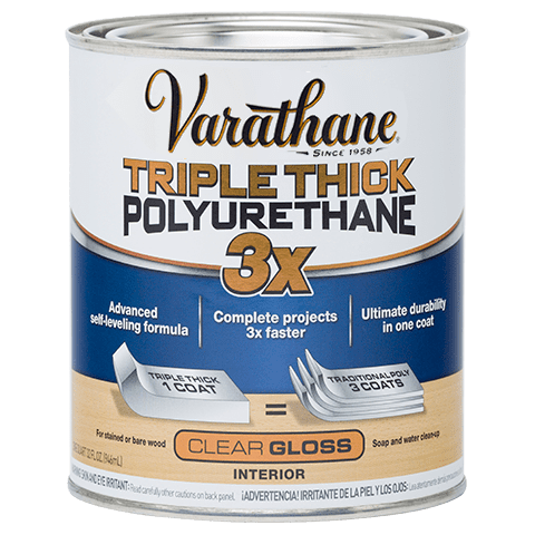 Varathane 3X Thick Poly Gloss Quart