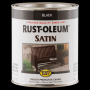 Rustoleum Satin Black 1/2 Pint