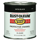 Rustoleum Satin Black Quart