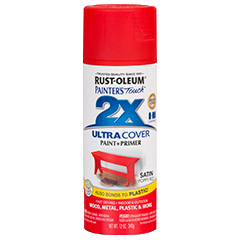Rustoleum 2X Satin Poppy Red